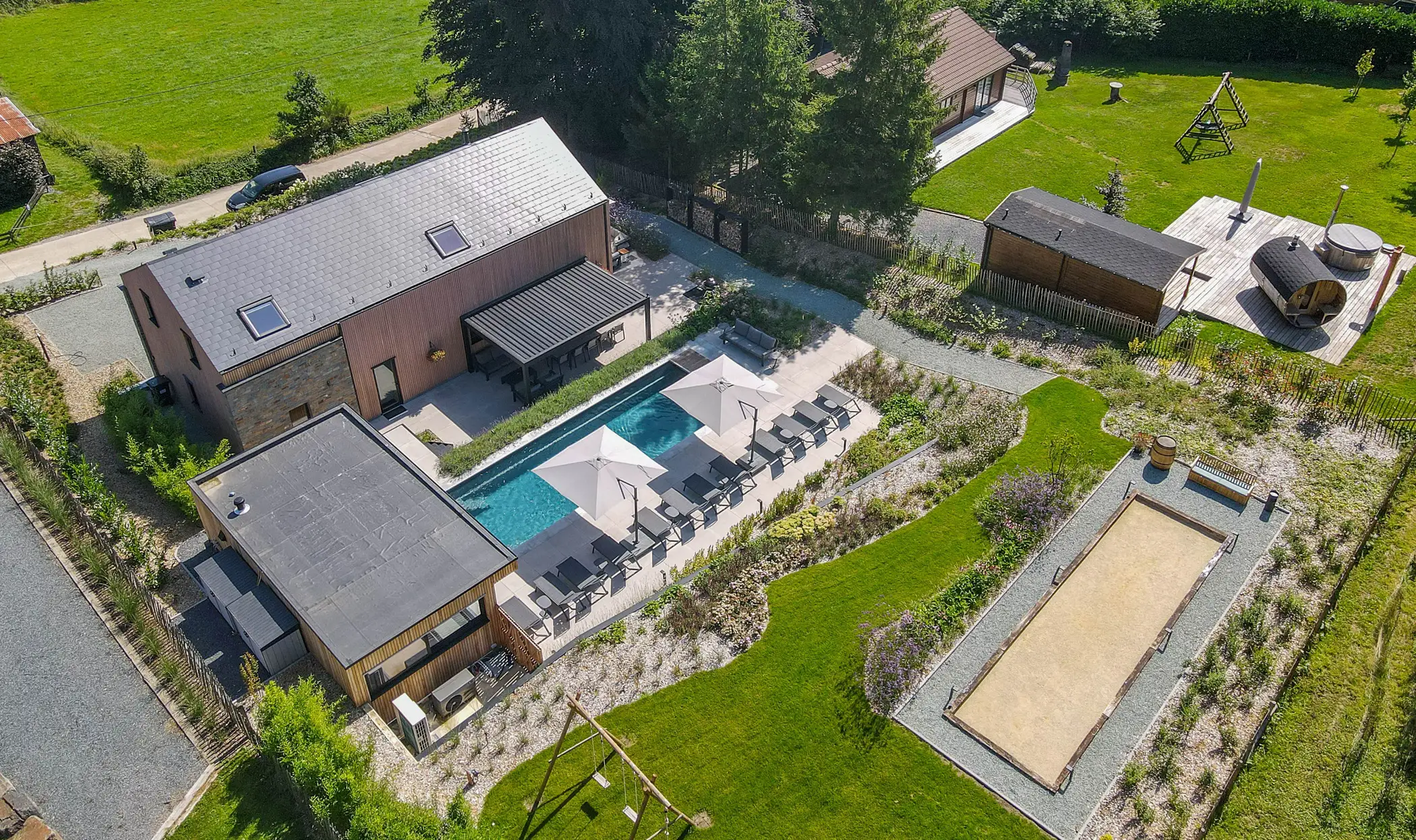 Cottage for 10 people in Tenneville Villa Wood